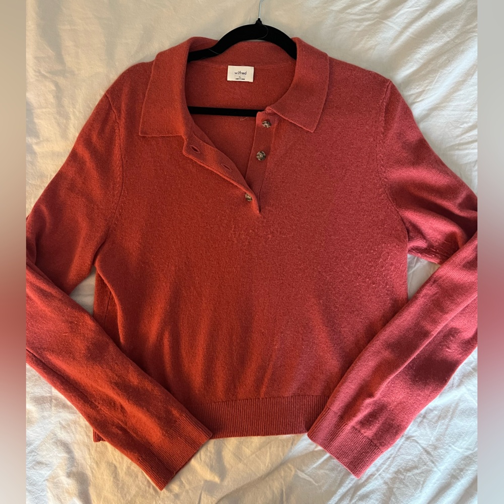 Wilfred
Liteluxe Cashmere Florence Sweater